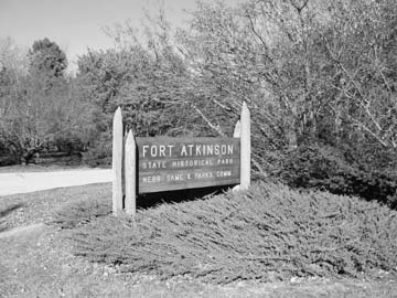 Entrance to Ft. Atkinson